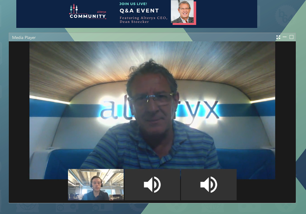 Stoecker Fires Up Alteryx  Data Analytics Enthusiasts